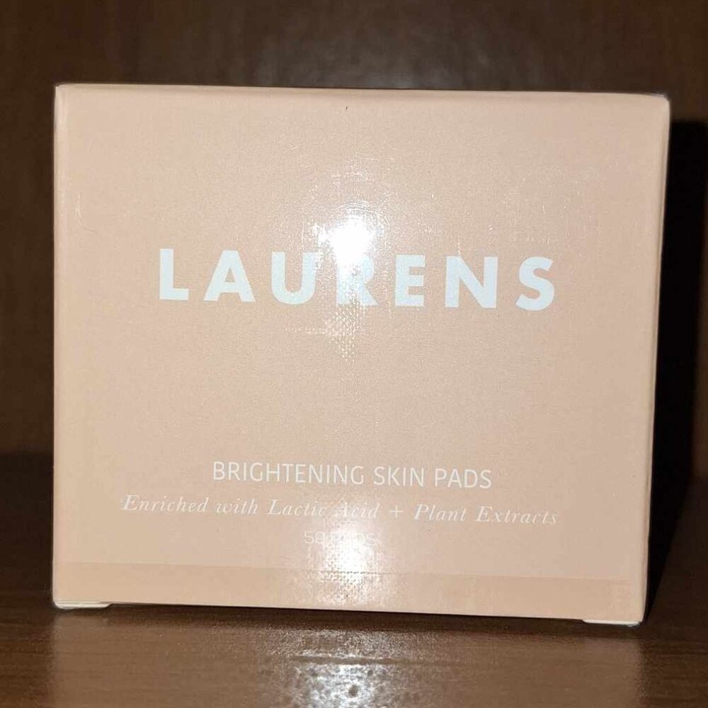 NIP Laurens Brightening Pads by Lauren Sorrentino, Full Size (50 Pads)